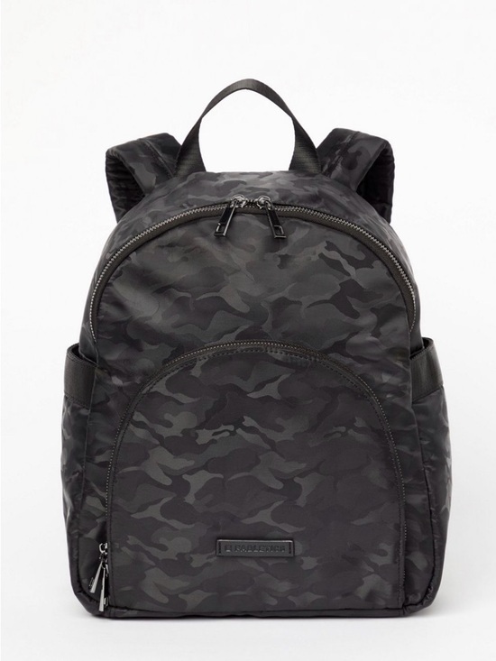 Fabletics Handbags - Fabletics Downtown Black Camouflage Nylon Backpack